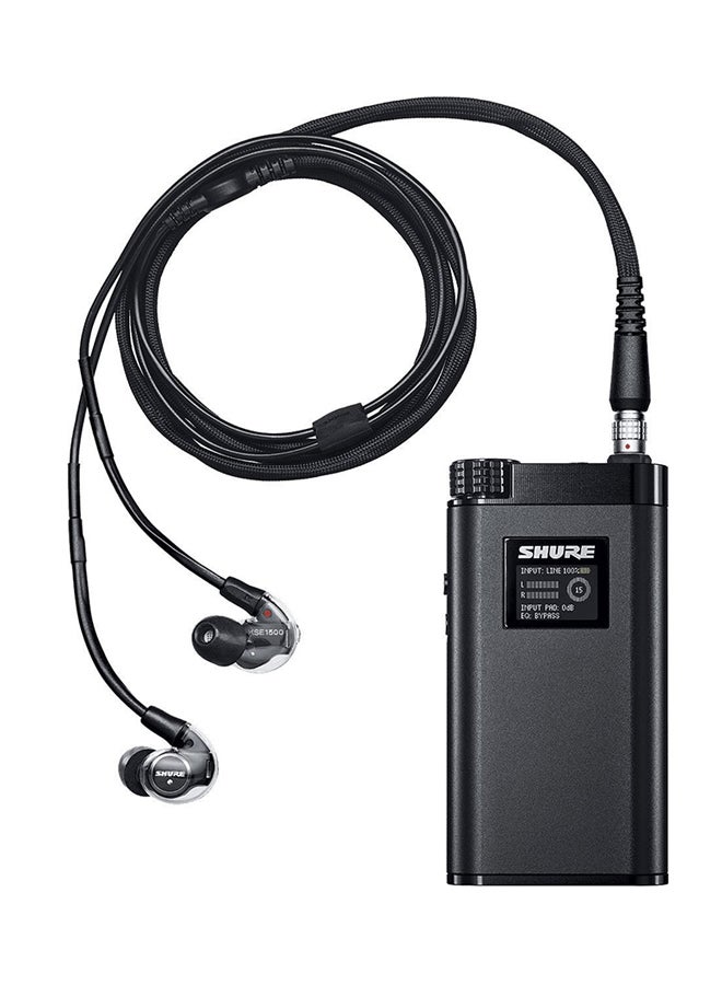 Shure Electrostatic Earphones System With In-Ear Black  - Image 1