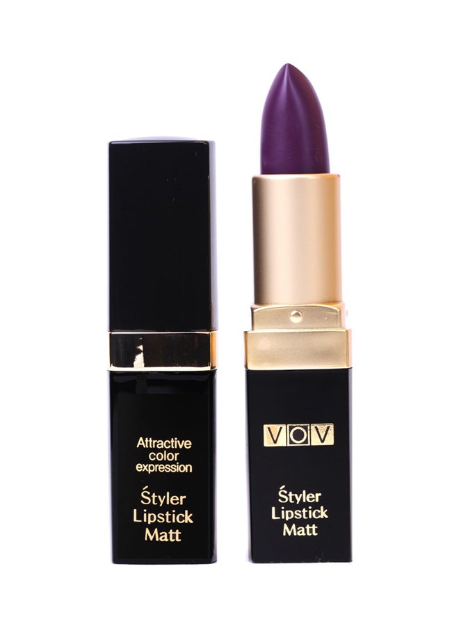 VOV - Attractive Color Expression Styler Matte Lipstick Purple Vampire 103 - Image 1