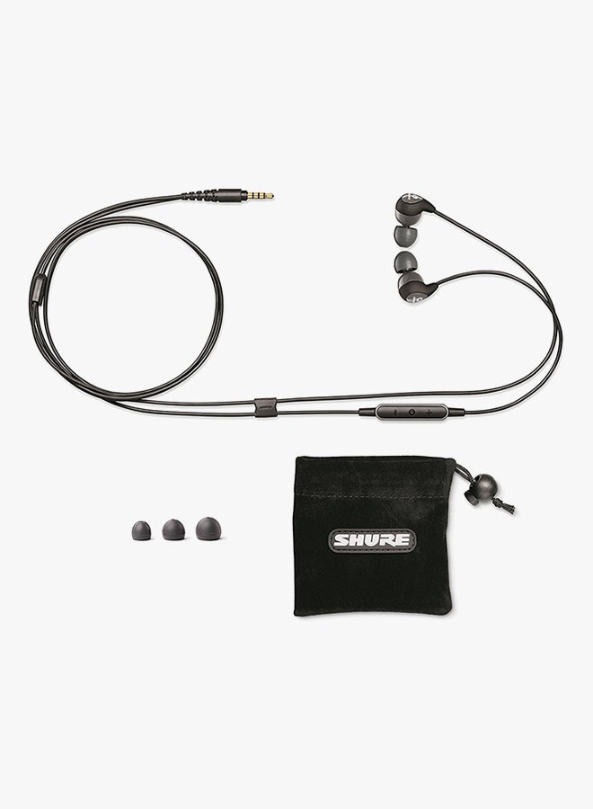 Shure SE112-GR Sound Isolating Earphones With Single Dynamic MicroDriver Grey - Image 3