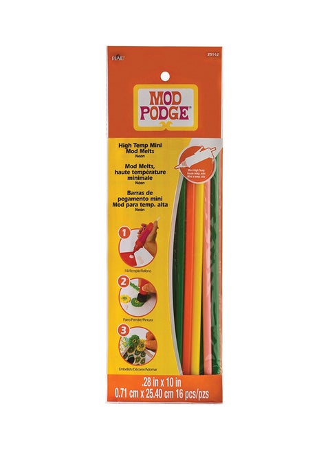 Mod Podge High Temperature Mini Mod Melts - Neon Multicolour