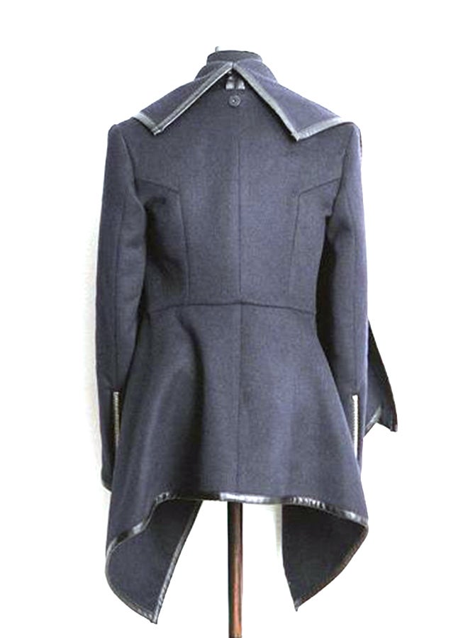 Trench Wool Coat Grey  - Image 2