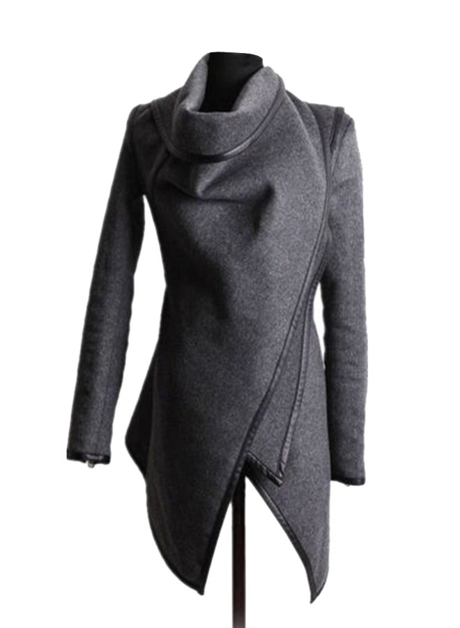 Trench Wool Coat Grey  - Image 1