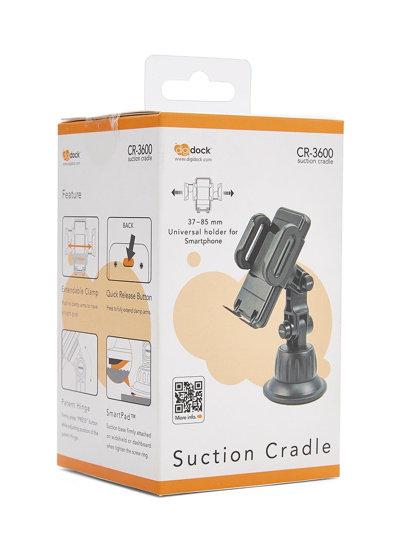 Digidock Mobile Cradle Mount Black  - Image 3