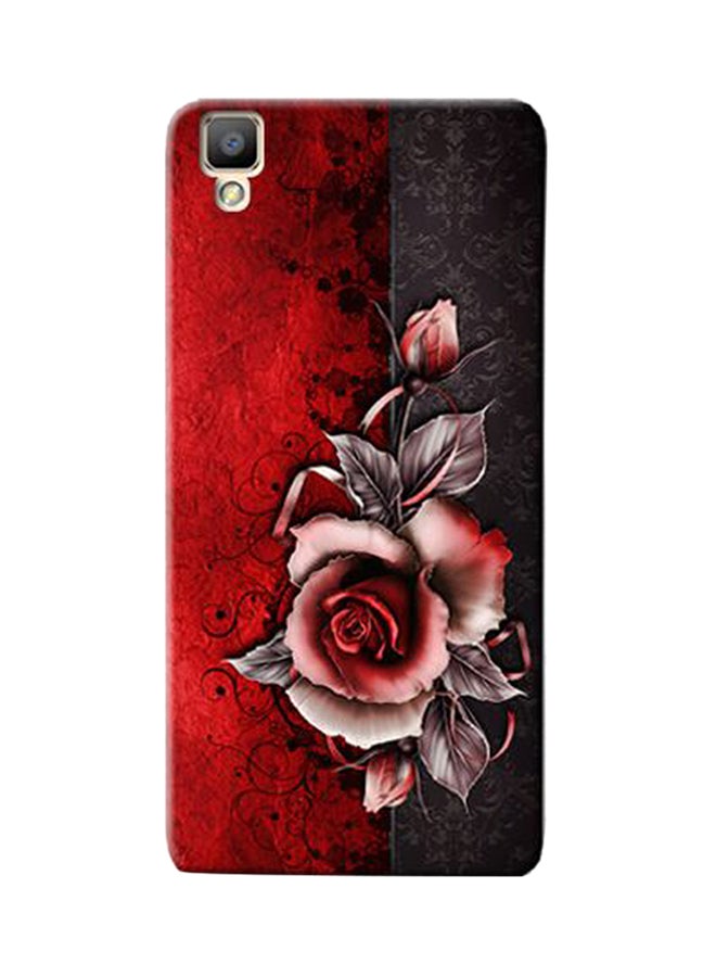 AMC DESIGN - Combination Protective Case Cover For Oppo F1 Vintage Rose - Image 1
