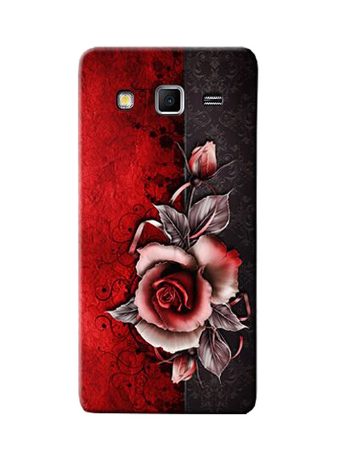 غطاء حماية واقٍ لهاتف سامسونج جالاكسي جراند برايم بلس وردي عتيق