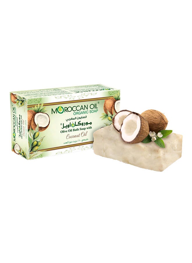 MOROCCANOIL Organic Coconut Oil Bath Soap 100grams 