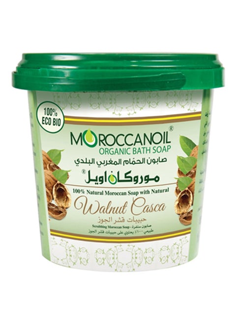 Organic Walnut Casca Bath Soap Multicolor 850grams