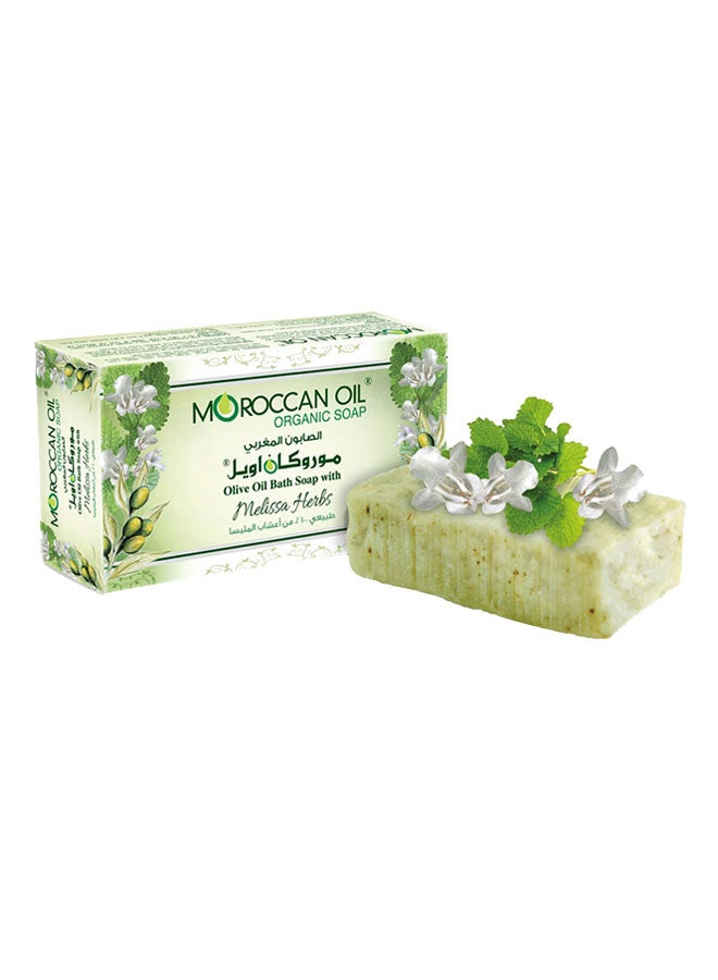 MOROCCANOIL Olive Oil Bath Soap With Melissa Herbs 100grams 