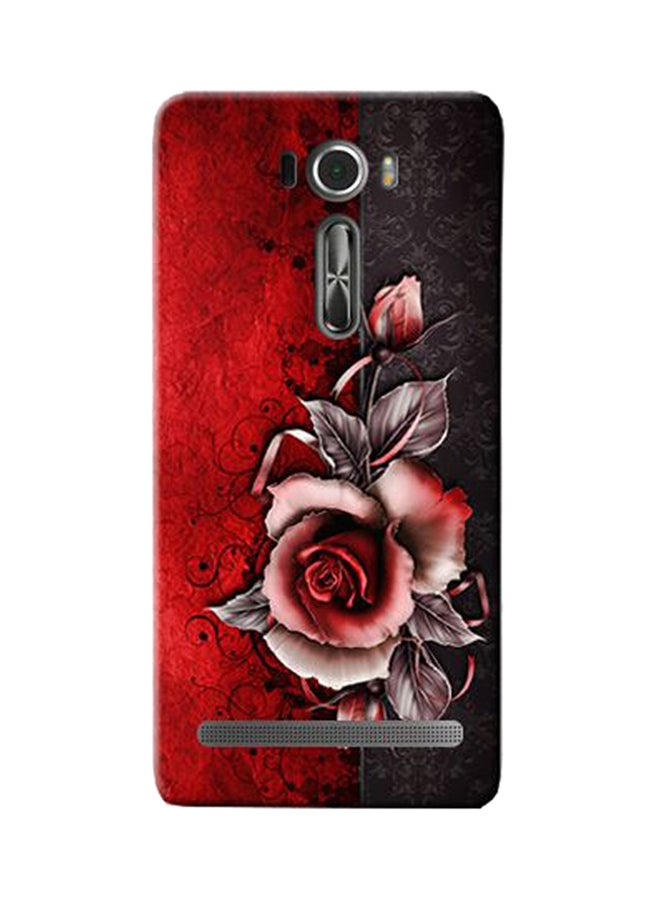 Combination Protective Case Cover For Asus Zenfone 2 Laser ZE 601 KL Vintage Rose