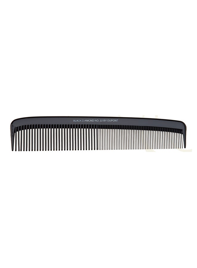 Black Diamond Diamond Master Waver Comb Black 8.5inch