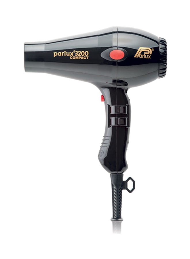 PARLUX - 3200 Compact Hair Dryer Black - Image 1