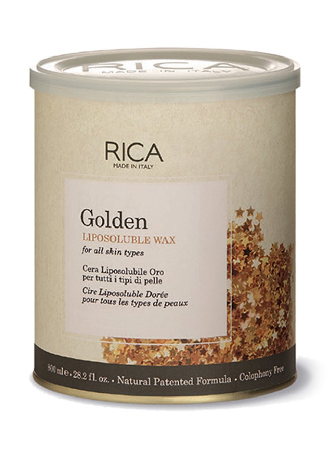 RICA COSMETICS Golden Liposoluble Wax Orange 800ml