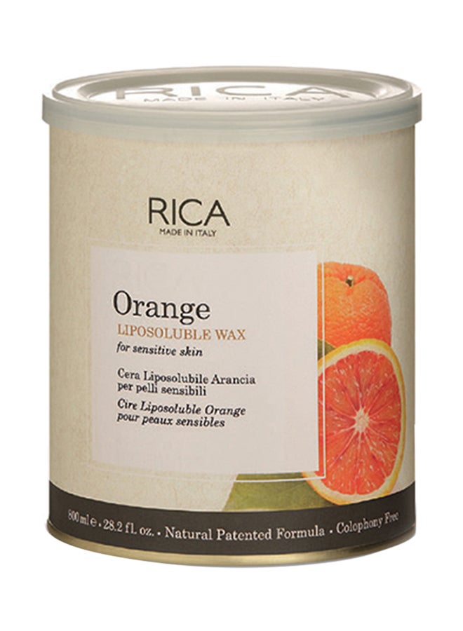 RICA COSMETICS - Orange Liposoluble Wax 800ml - Image 1