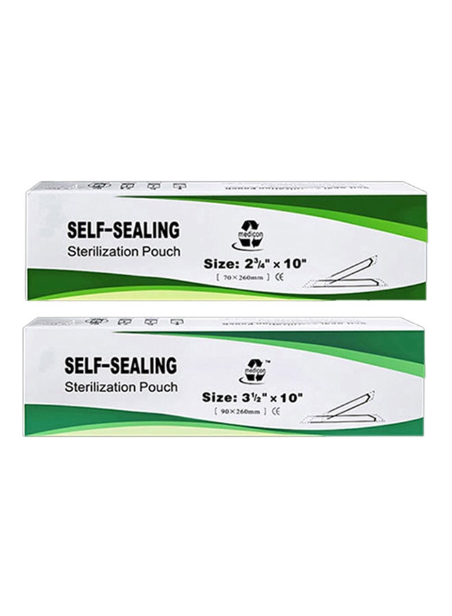 Onetech 200-Piece Self-Sealing Sterilization Pouches 