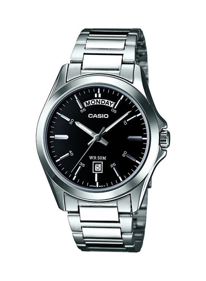 CASIO Men's Stainless Steel Analog Watch MTP 1370D 1A1VEF - Image 1