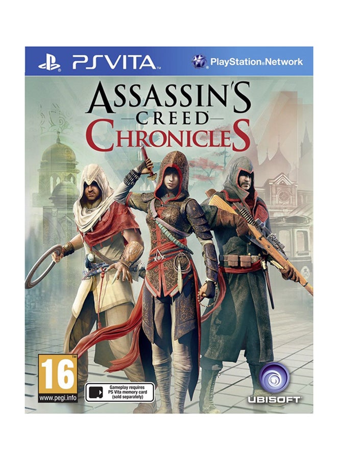 أوبيسوفت - لعبة فيديو "Assassin's Creed : Chronicles" (إصدار عالمي) - تقمص الأدوار - بلاي ستيشن فيتا - Image 1