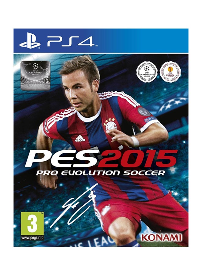 أوبيسوفت لعبة Pro Evolution Soccer 2015: إصدار اللغة العربية - بلاي ستيشن 4 - sports - playstation_4_ps4 - Image 1