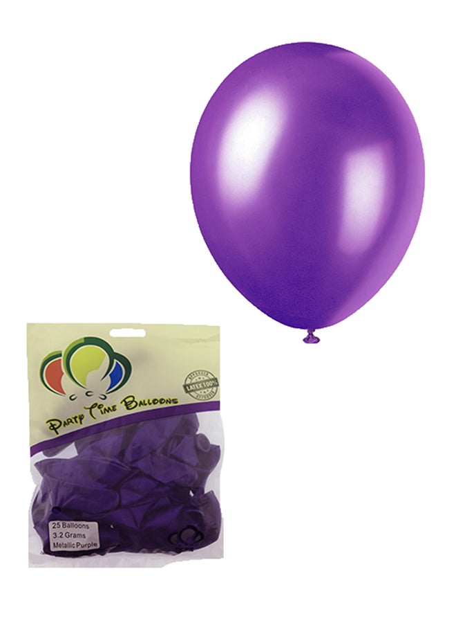 Party Time - 25-Piece Decorative Foil Balloon For Party Set 12inch - Image 1