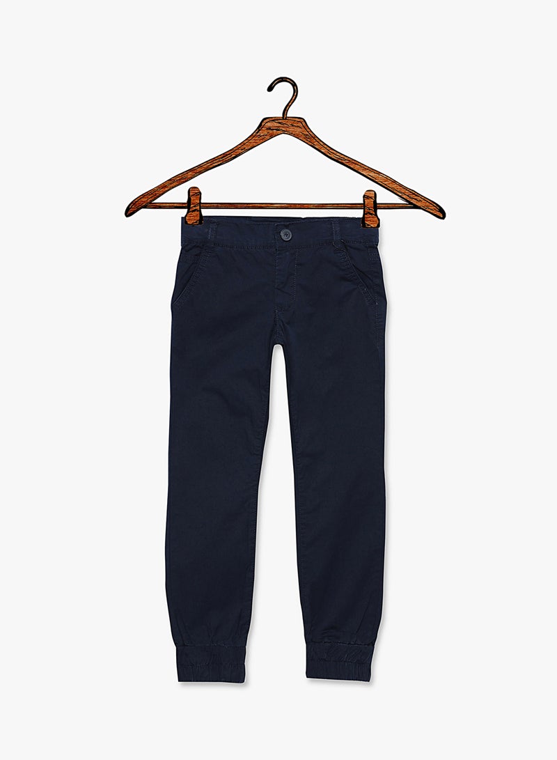 NAME IT Cuffed Pants Navy - Image 1