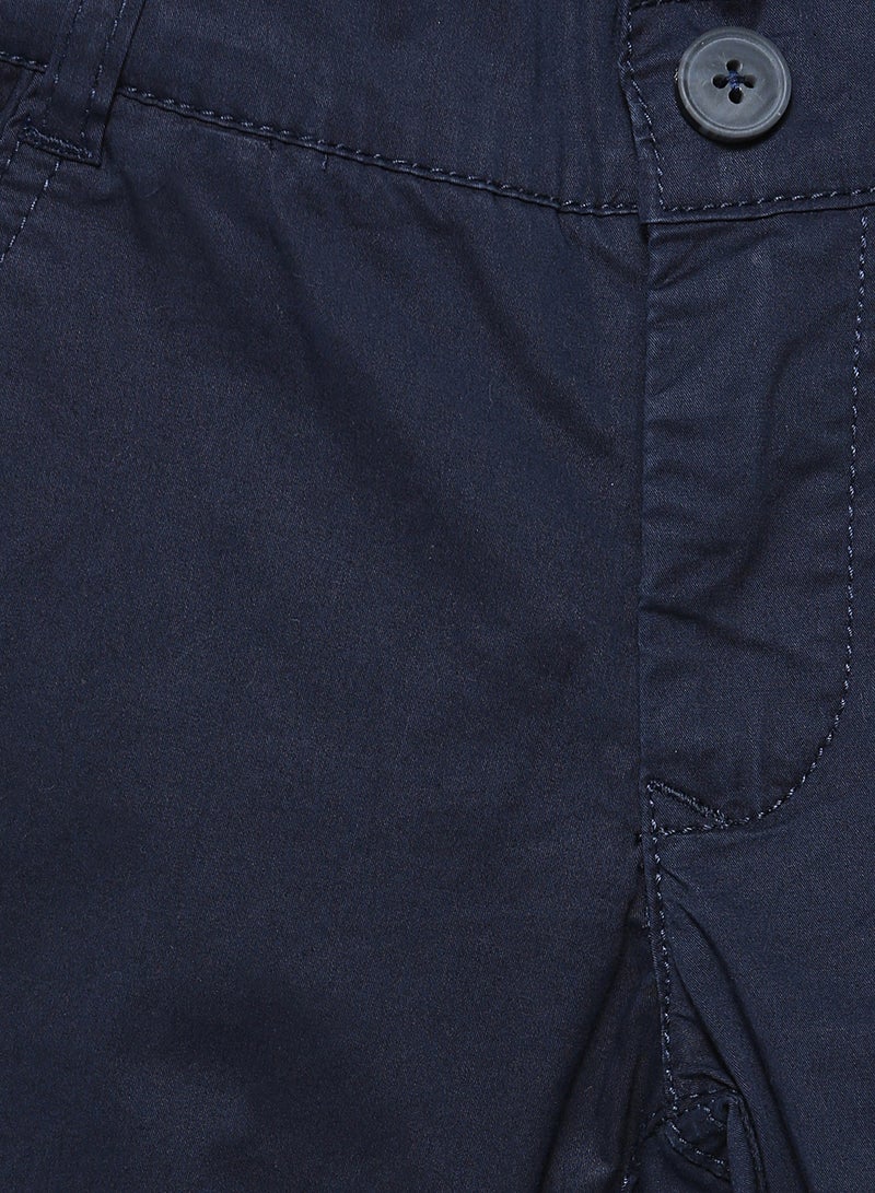 NAME IT Cuffed Pants Navy - Image 2