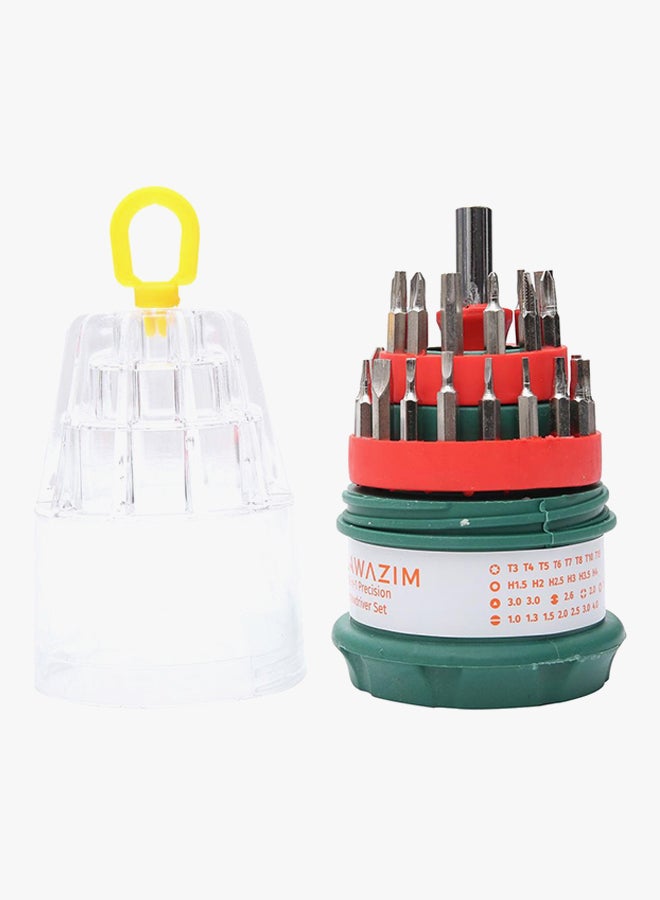 LAWAZIM 30-In-1 Precision Screwdriver Set Multicolour - Image 2