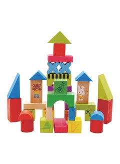 Alostoura 33-Piece Music Stacking Wooden Block 