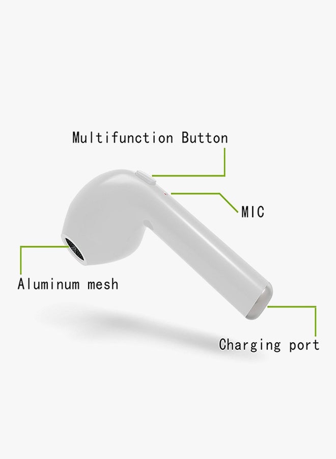 Bluetooth Earphone With Mic White - v1525960616/N14532344A_3