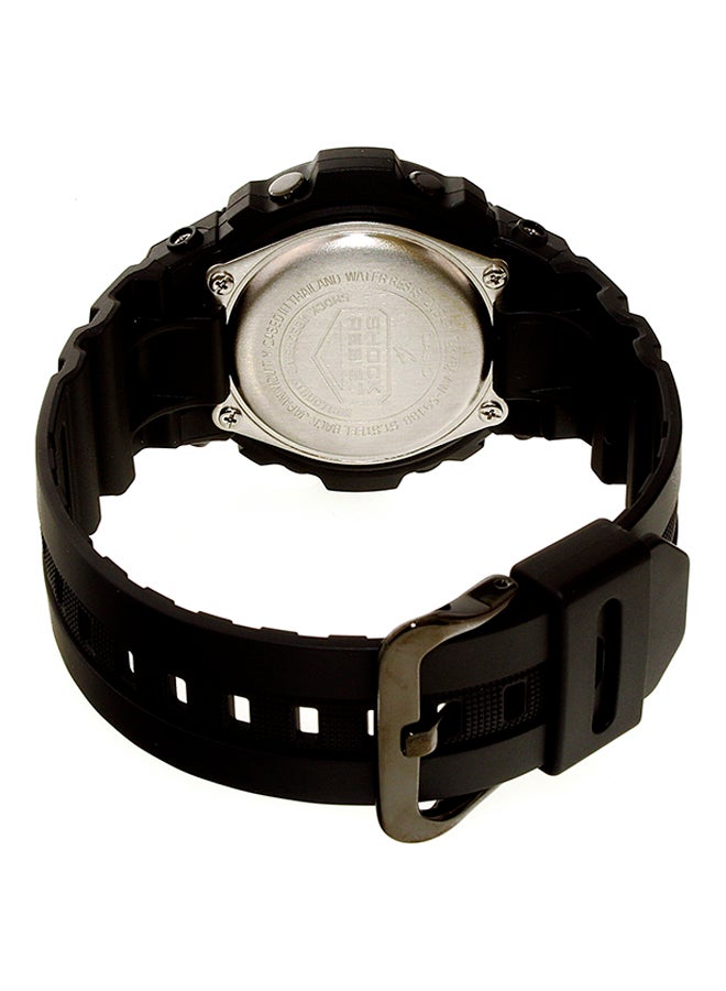 جي شوك ساعة يد بعقارب/ رقمية من جي شوك طراز AW591BB-1A men - Image 2