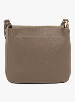 BEVERLY HILLS POLO CLUB Flap Closure Shoulder Bag Dark Mink  - Image 2