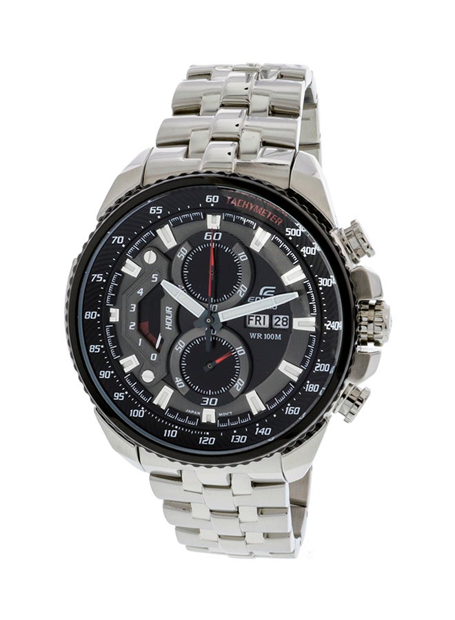 كاسيو ساعة يد كرونوغراف بسوار من الستانلس ستيل طراز EF558D-1AV للرجال - Image 1