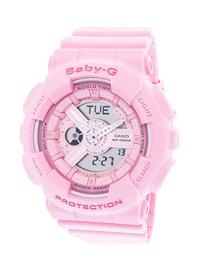 CASIO Women's Water Resistant Analog/Digital Watch BA110-4A1 - Image 1