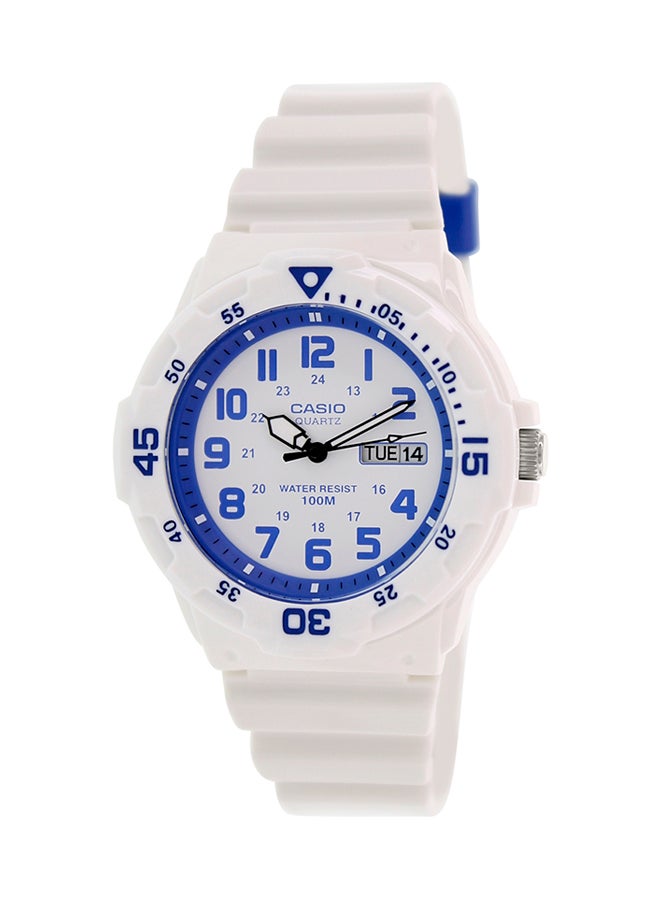كاسيو ساعة يد كاجوال بعقارب طراز MRW200HC-7B2V - قياس 43 مم - لون أبيض للرجال - Image 1