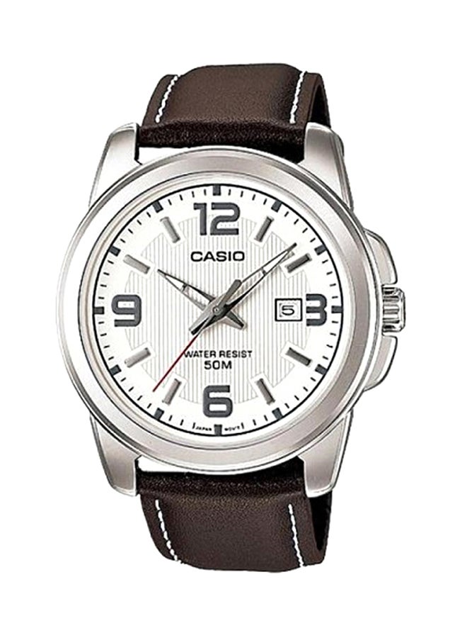 ساعة يد أنالوجيكو كاباليرو بعقارب طراز MTP-1314L-7AVEF للرجال