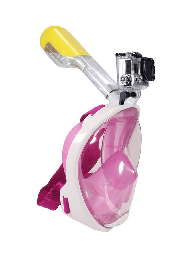 Full Face Scuba Diving Mask For GoPro, Xiaomi Yi, SJCAM - Image 2