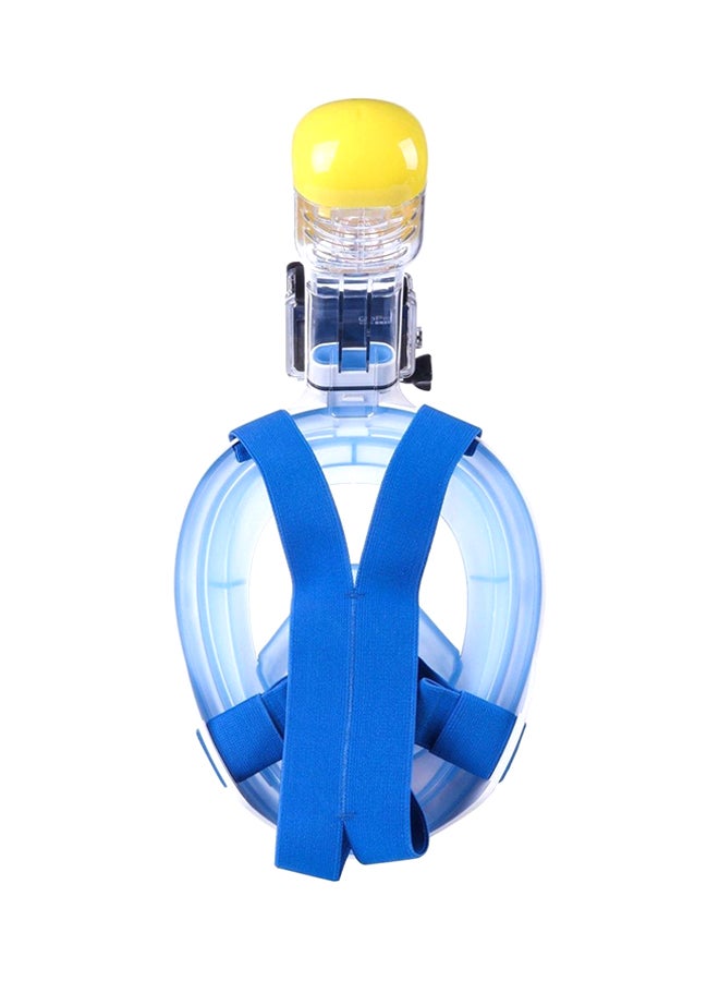 Anti Fog Detachable Dry Snorkeling Full Face Scuba Diving Mask M - Image 3