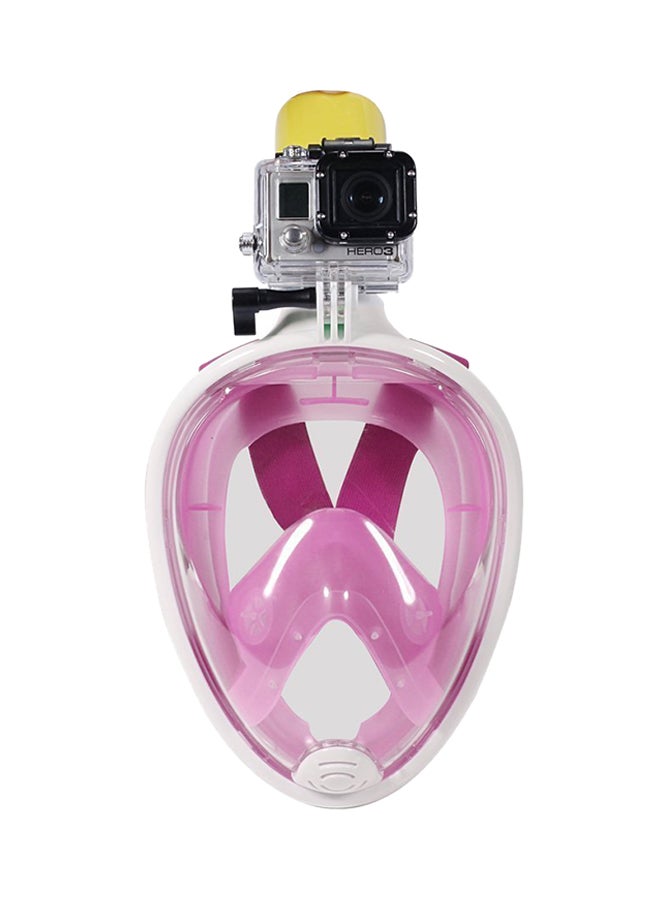 Full Face Scuba Diving Mask For GoPro, Xiaomi Yi, SJCAM - Image 1
