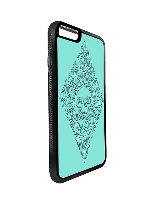 Protective Case Cover For Apple iPhone 7 Bones And Skull