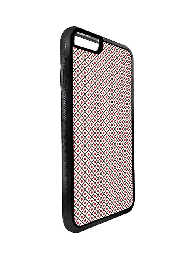 Protective Case Cover For Apple iPhone 7 Plus Circles And Squares