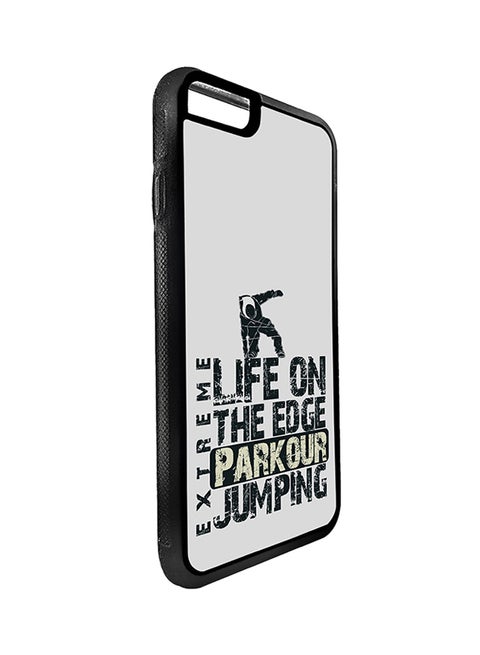 Protective Case Cover For Apple iPhone 7 Life On The Edge Jumpin