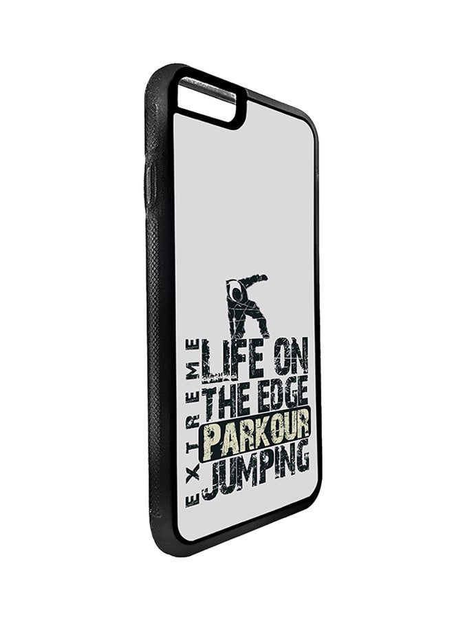 Protective Case Cover For Apple iPhone 7 Life On The Edge Jumpin