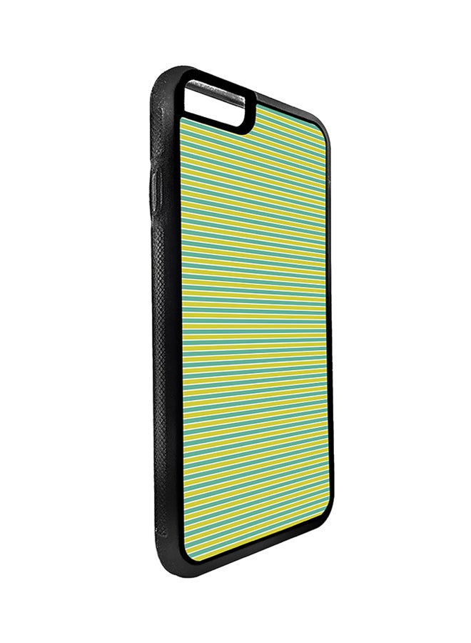 Protective Case Cover For Apple iPhone 7 Plus Ornament With Colored Lines