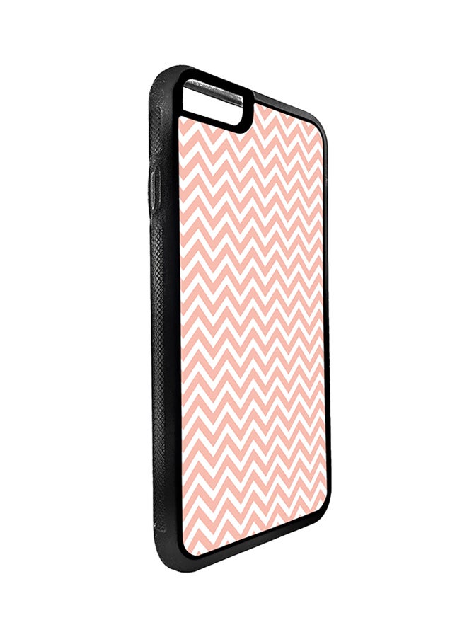 Protective Case Cover For Apple iPhone 7 Plus Zigzag Lines