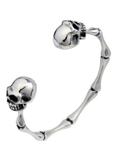 Titanium Steel Adjustable Skull Bracelet