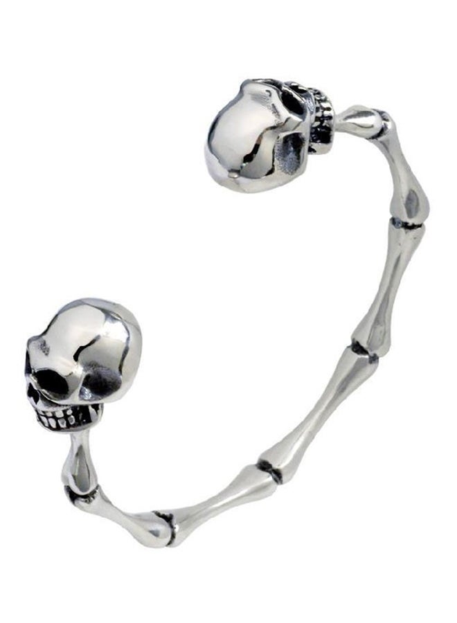 Generic - Titanium Steel Adjustable Skull Bracelet - Image 1