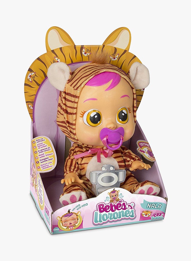 CRY BABY - Llorones Tiger Nala Baby Doll - Image 1