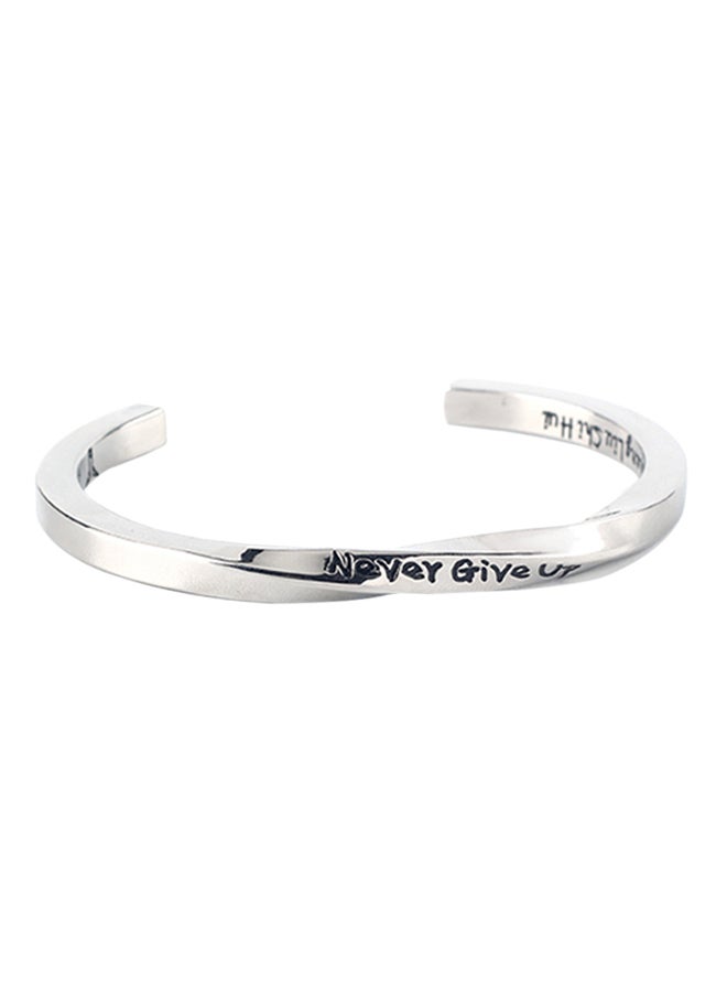 Generic - Spiral Letters Cuff Bracelet - Image 1