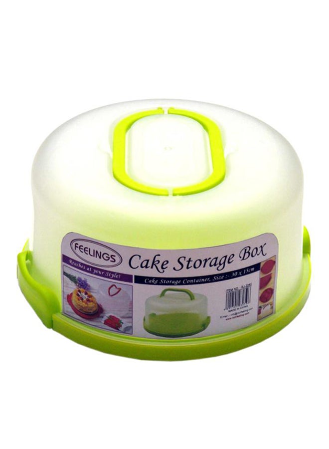 Cake Storage Box Green/Clear 30x15cm - v1526169107/N14588277A_2