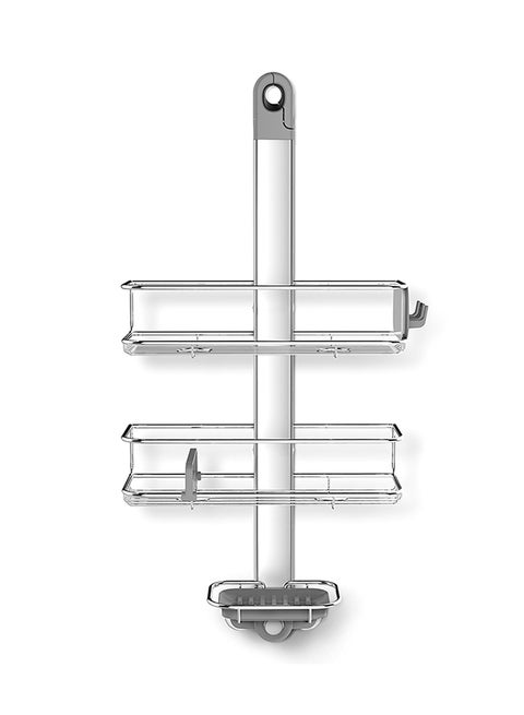 Adjustable Shower Caddy Silver 149x339x700mm