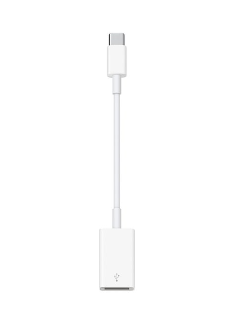 USB-C To USB Adapter White