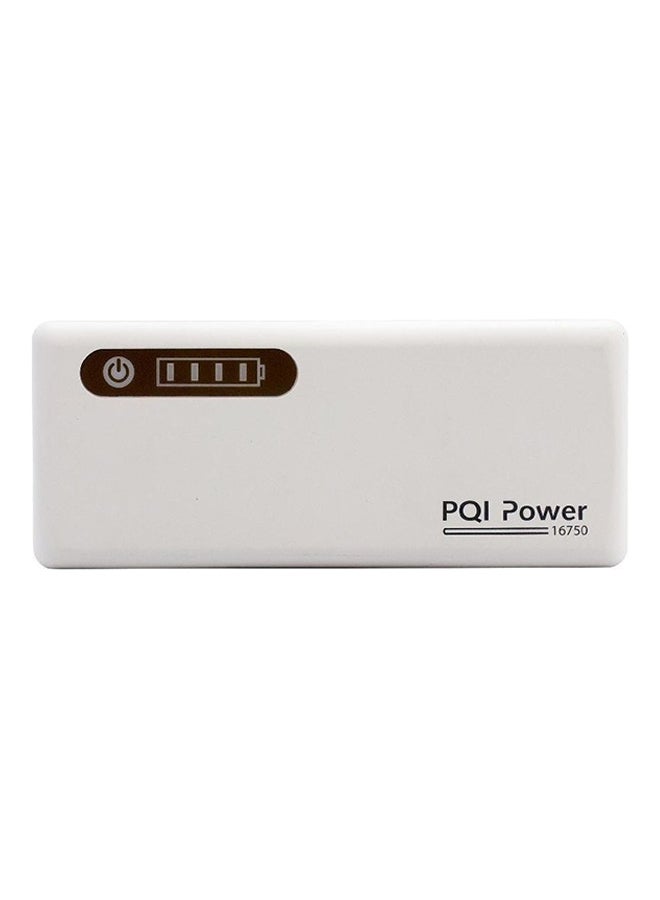 16750.0 mAh Power Bank White